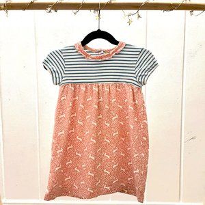 Great Condition Mini Boden Girls Bunny Dress 2-3Y